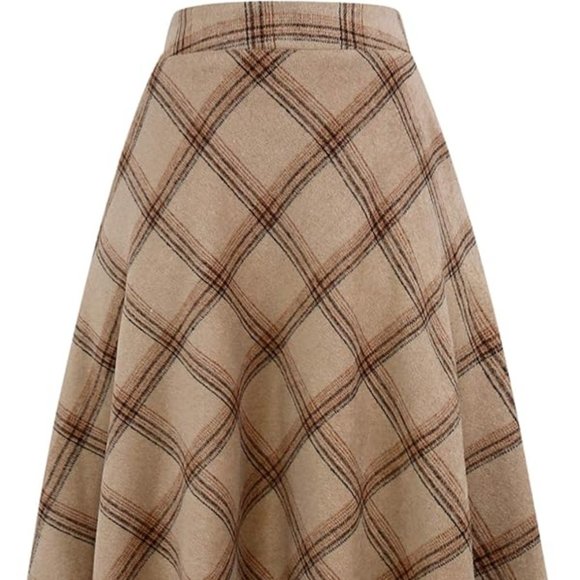 IDEALSANXUN Gothic Plaid Mini Skirts for Womens Short High Waist Plaid Skirts, Plaid Green, XS : Buy Online at Best Price in KSA - Souq is now